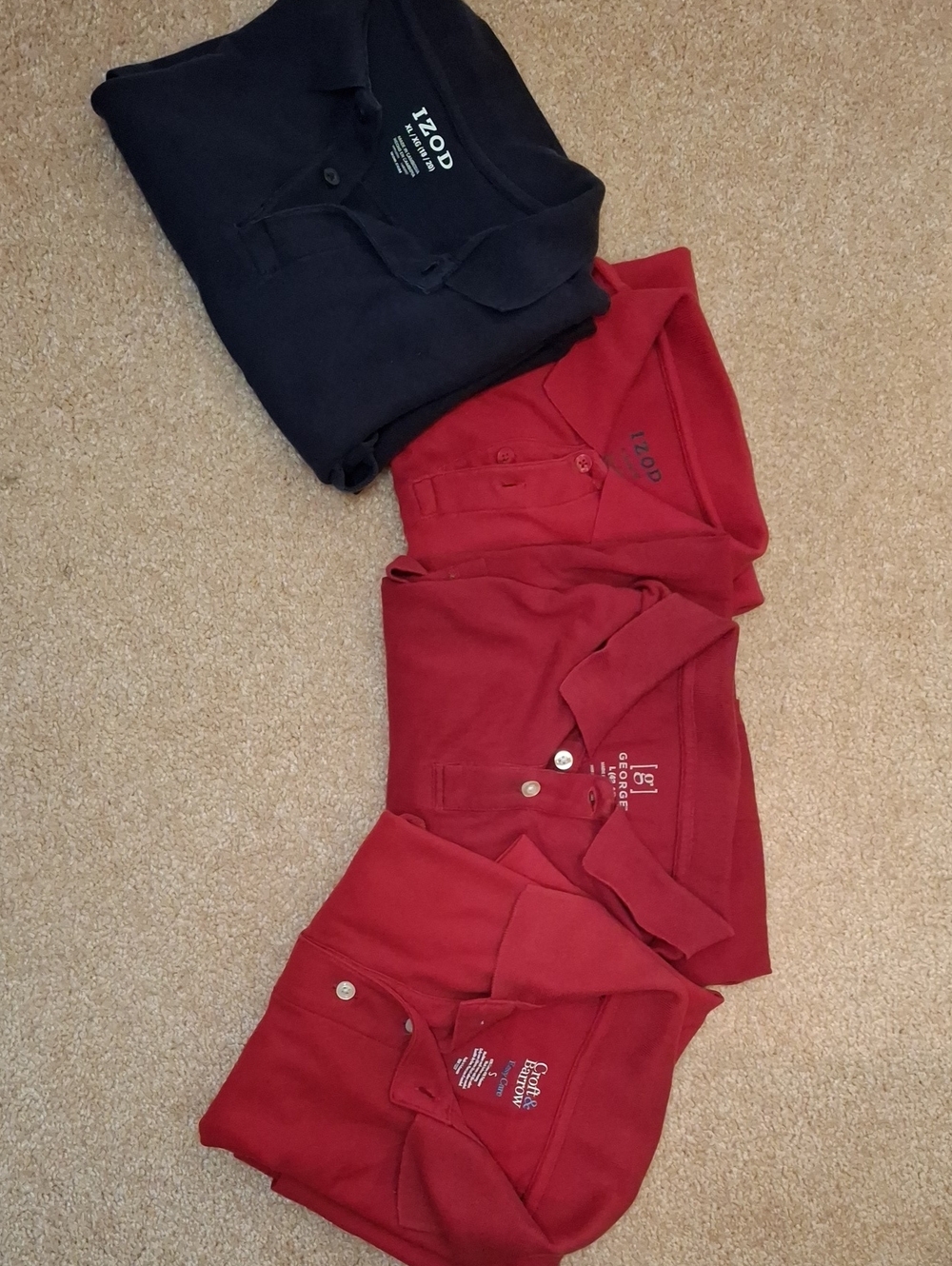 BUNDLE  4 Men's Polo Shirt Set
